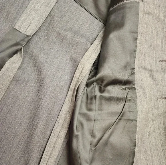 VINTAGE MENS LIGHT GREY KUPPENHEIMER BY WALTON SUIT SET - Picture 11 of 11